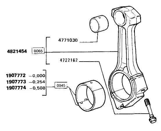 4821454 - шатун ДВС